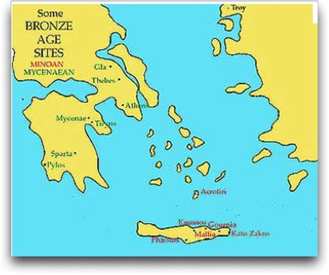 mycenae map and other cities - Yahoo Image Search Results | Mycenae, Map, Thebes