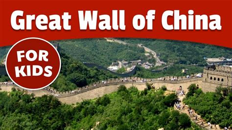 The Great Wall of China For Kids - YouTube