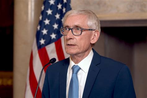 Governor Tony Evers delivers a virtual 2021 State of the State Address due to ongoing pandemic ...