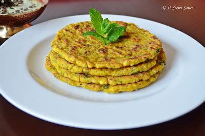 13 Secret Sauce: Thalipeeth with Peanut Curd Chutney for fasting