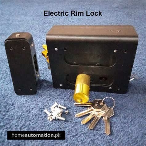 Electric Rim Lock for Main Gate - Home Automation Pakistan