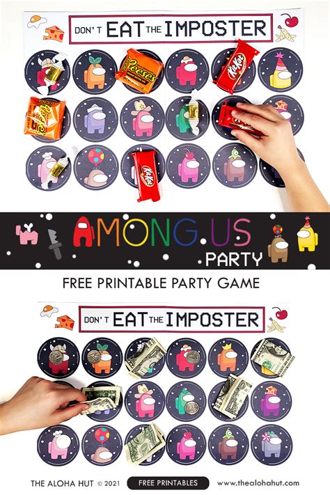 The best among us birthday party games decor free printables – Artofit