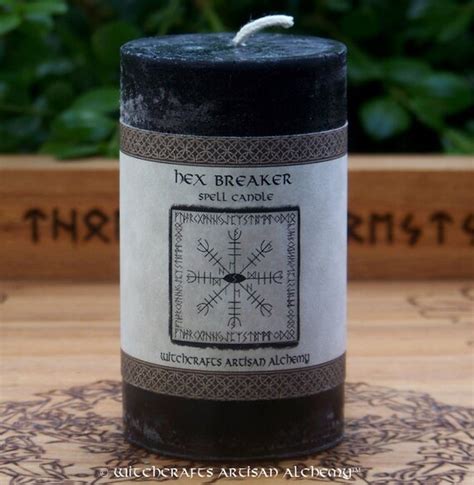 HEX BREAKER Signature Spell Candle by by ArtisanWitchcrafts