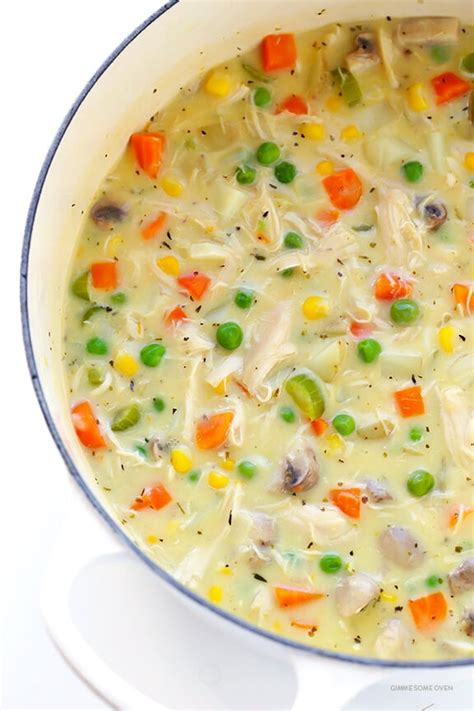 Chicken Pot Pie Soup | Gimme Some Oven