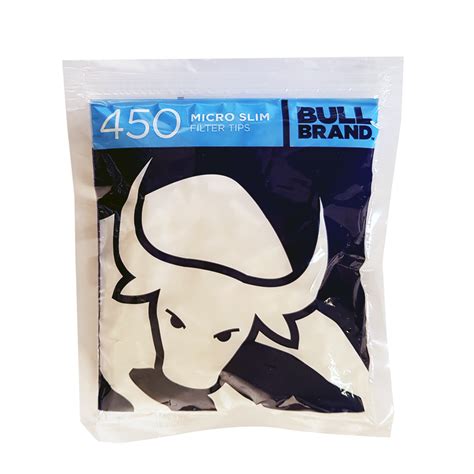 Bull Brand - Micro Tips - 450 Filters - GQ Tobaccos