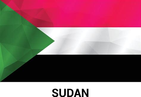 Sudan Flag design vector 13285516 Vector Art at Vecteezy