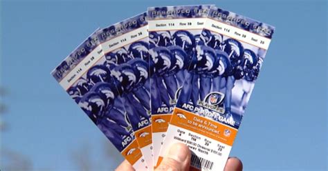 Broncos Announce Single Game Ticket Sales Date - CBS Colorado