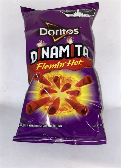 Doritos Flamin' Hot Nacho Tortilla Chips, 210g Bag,, 48% OFF