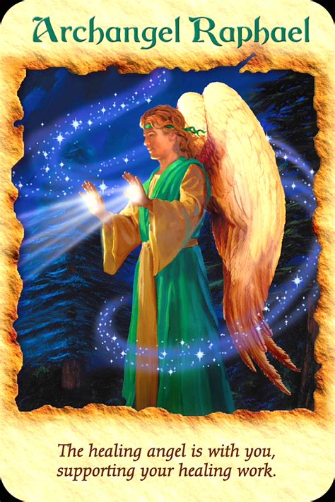 Archangel Raphael – Archangel Oracle Healing Angels, Prayers For Healing, Angel Therapy Oracle ...