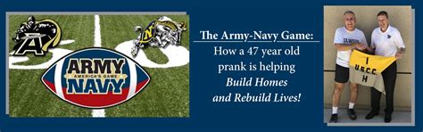 The Army-Navy Game: How a 47 year old prank is helping Build Homes and ...