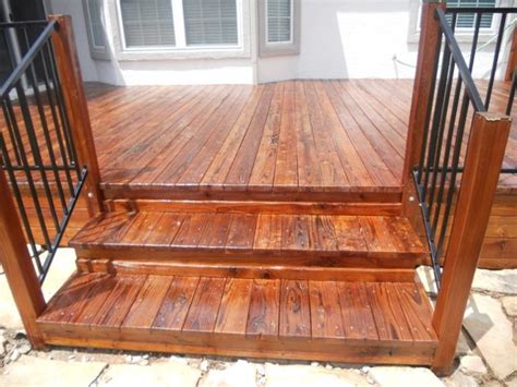 Redwood Deck Refinish/Restoration & Staining - Traditional - Deck - austin - by Petrich Painting ...