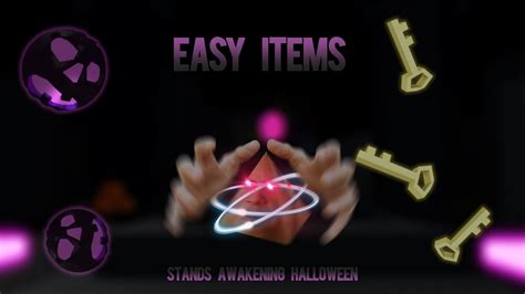 How to get keys easily | Stands Awakening Halloween Update - YouTube