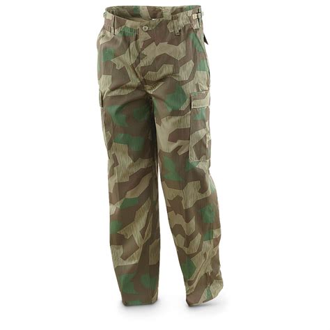 Mil - Tec® BDU Military Surplus Pants, Splinter Camo - 228660, Military ...