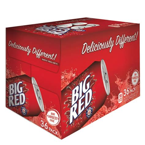 Big Red Soda (12 Ounce cans, 36 Count) - Walmart.com - Walmart.com