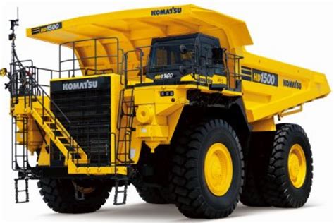 TRUCK: Komatsu launches HD1500-8 off road dump vehicle - Canadian Mining Journal