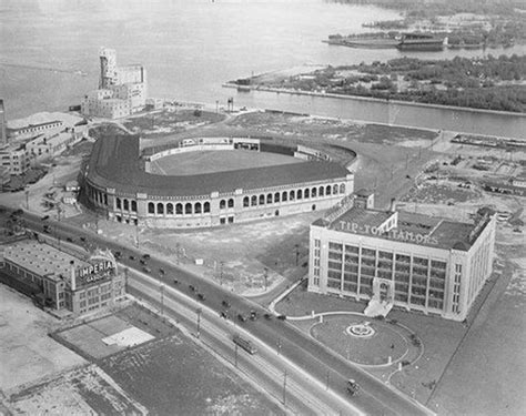 Maple Leaf Stadium, built 1927 and torn down 1967, home of the Toronto ...