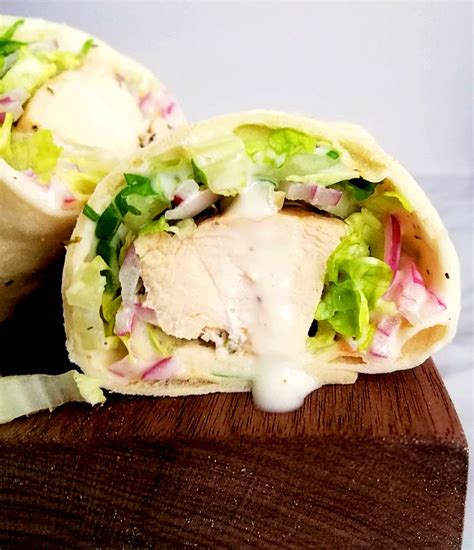 Chicken Ranch Wrap - Eats Delightful