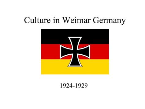 Culture in Weimar Germany