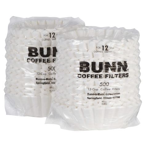 Amazon.com: Bunn REGFILTER BUNN 1M5002 Commercial Coffee Filters, 12-Cup Size (Case of 1000 ...