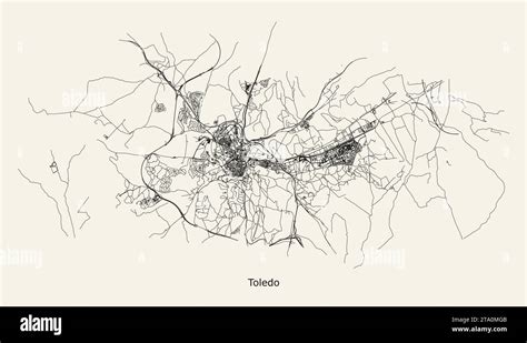 Vector city road map of Zaragoza, Spain Stock Vector Image & Art - Alamy