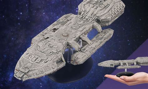 Battlestar Collection of spaceships Galactica Starships Collection No 7 ...