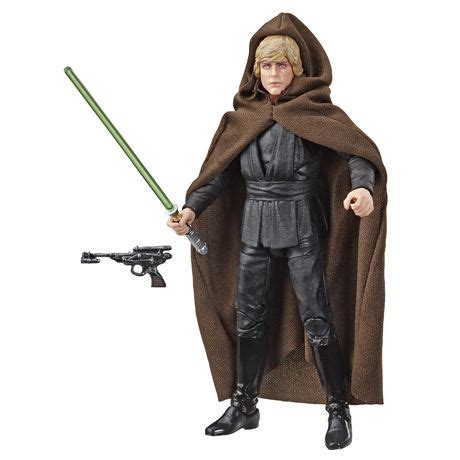 Star Wars The Black Series Luke Skywalker (Jedi Knight) Toy 6-inch ...