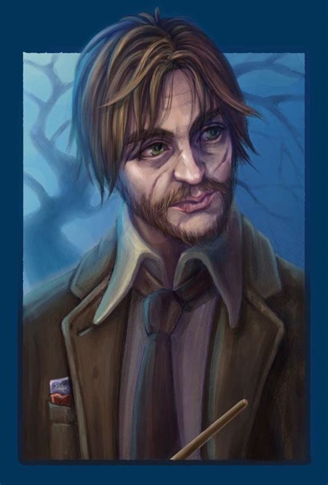 ArtStation - Remus Lupin fanart