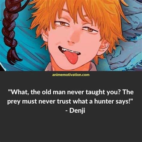 A Collection Of The Best Denji Quotes from Chainsaw Man!