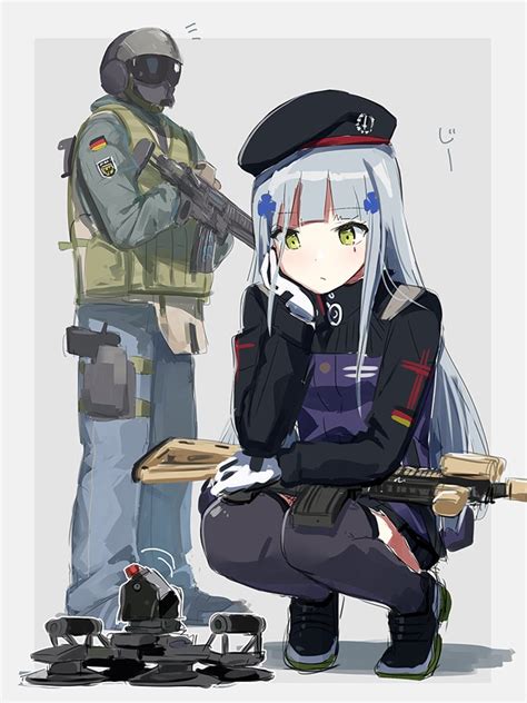 Jager and HK416 (By Aumann) : r/Rainbow6