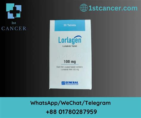 Lorlatinib Tablet (Lorlagen) - 1st Cancer