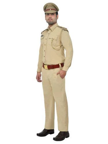 Unisex Khaki Men Police Uniform at Rs 999/piece in Meerut | ID: 26725921455