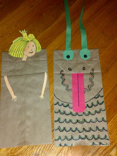 Paper Bag Princess, paper bag puppets. I got the templates for the puppets here http://www ...