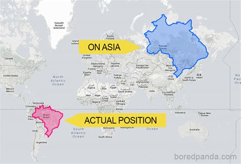 15 Maps Reveal How The World Actually Looks | DeMilked