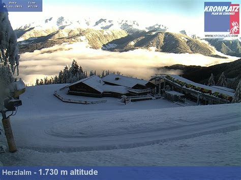 Webcam Kronplatz / Herzlalm - Kronplatz - Dolomiten | AlpenCams