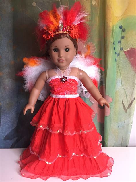 American Girl Custom Scarlet O'HARA Red Velvet Dress Set | Etsy ...