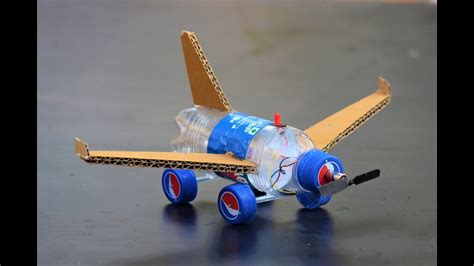 how to make a aircraft - toy plane - YouTube