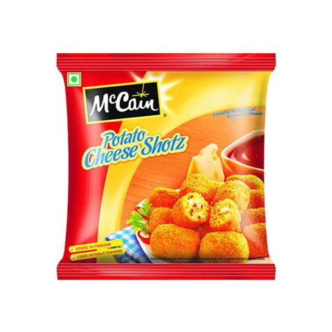 Buy McCain Potato Cheese Shots 400gm Online from Heat & Eat, Ready To Eat Snacks Store ...