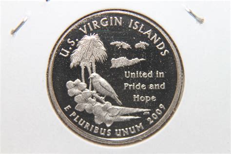 2009-S PROOF VIRGIN ISLANDS TERRITORY QUARTER #8242