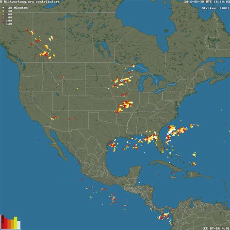 Watch Real-Time Lightning On Earth Using 'Sferics': Warning, It's Addictive!