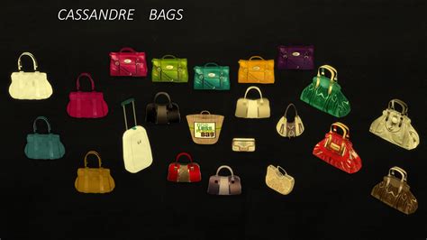 Sims 4 Cc Designer Shopping Bags | SEMA Data Co-op