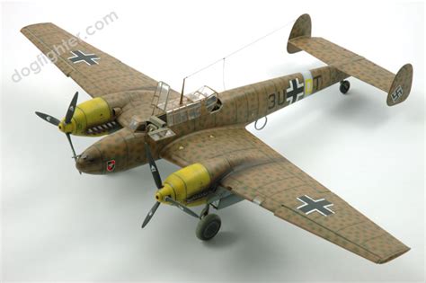 Messerschmitt Me Bf 110 Desert Camouflage