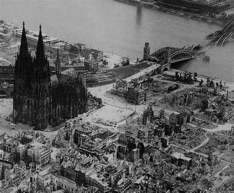 Koln Cathedral in World War II