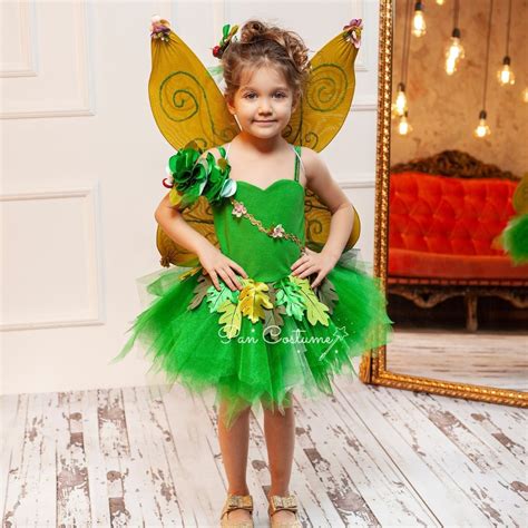 Tinkerbell Costume, Tinkerbell Dress, Tinkerbell Fairy Costume ...