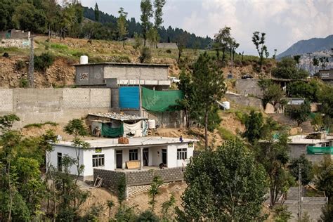 Premium Photo | Traditional pakistani village houses on the hill in ...