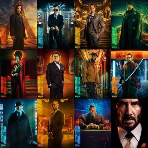 Lionsgate Reveals New 'John Wick: Chapter 4' Character Posters As Part ...