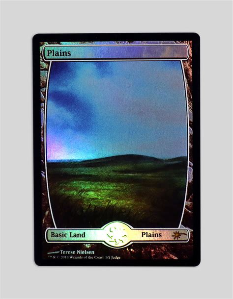 Plains Foil from Judge Gift Cards 2014 (J14) MTG Proxy - magic-cardplus