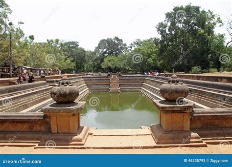 Kuttam Pokuna (twin Ponds) in Anuradhapura Editorial Stock Photo ...