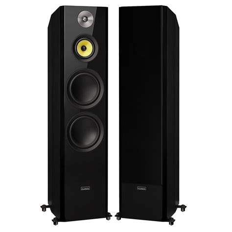 HFF Signature Hi-Fi Three-way Floorstanding Speakers (Black Ash) | Tower speakers, Speaker, Hifi