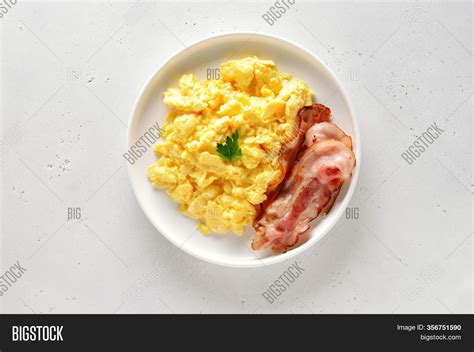 Scrambled Eggs Fried Image & Photo (Free Trial) | Bigstock