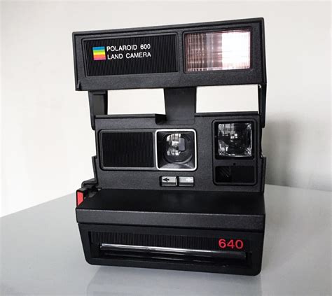 Vintage Polaroid 640 Instant Land Camera Film Photography Rainbow - Etsy